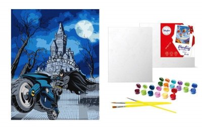 ART ACTIVE Malow.po num.40x50 WB Batman Batcycle 88197