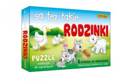 ADAMIGO Są też takie rodzinki - puzzle 04997