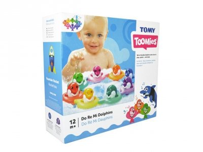 TOMY TOMY TOOMIES muzyczne delfinki kąpielowe E6528/3