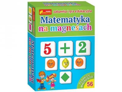 RANOK-CREATIVE Matematyka na magnesach gra i zabawa 03330