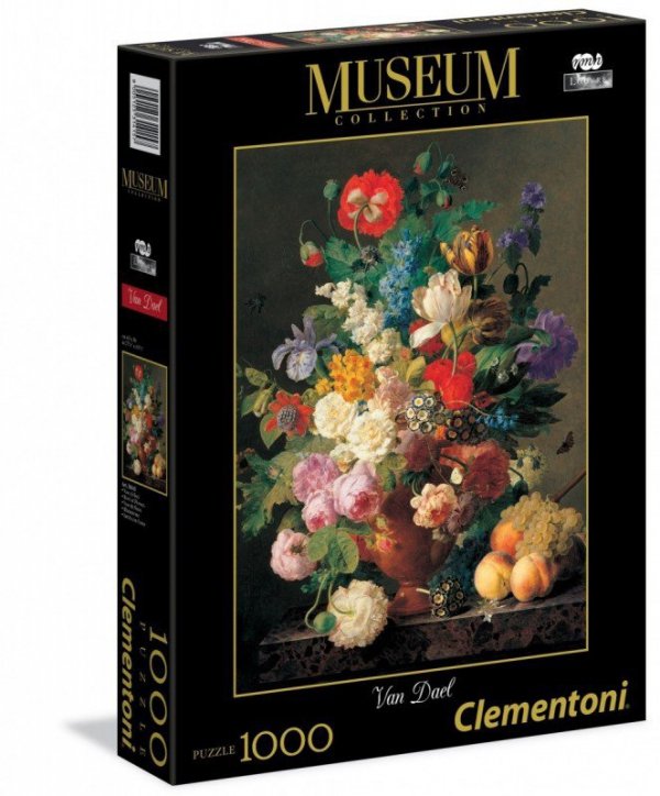 Clementoni 1000 Elementów Van Dael Wazon Kwiatów
