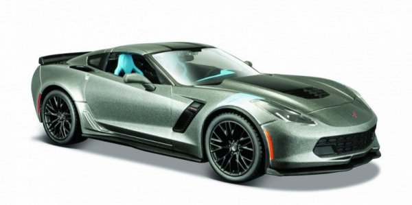Maisto Model kompozytowy Corvette Grand Sport 2017 1:24 szary
