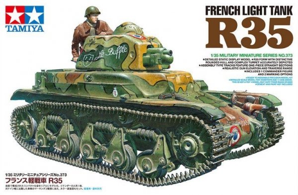 Tamiya Model plastikowy French Light Tank R-35