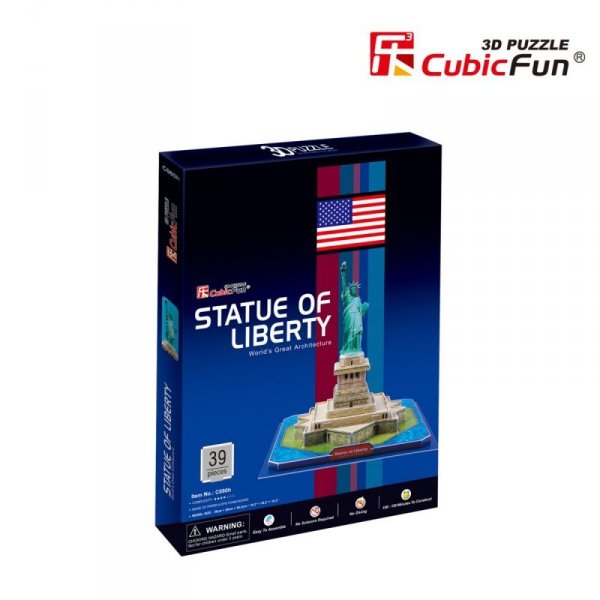 Cubic Fun Puzzle 3D Statua Wolności