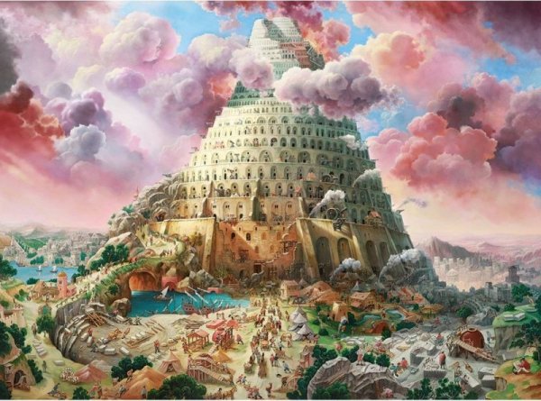 Castor Puzzle 3000 elementów Wieża Babel
