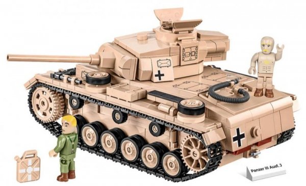 Cobi Klocki Klocki HC WWII Panzer III Ausf.J