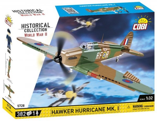 Cobi Klocki Klocki Historical Collection WWII Hawker Hurrican MK.I