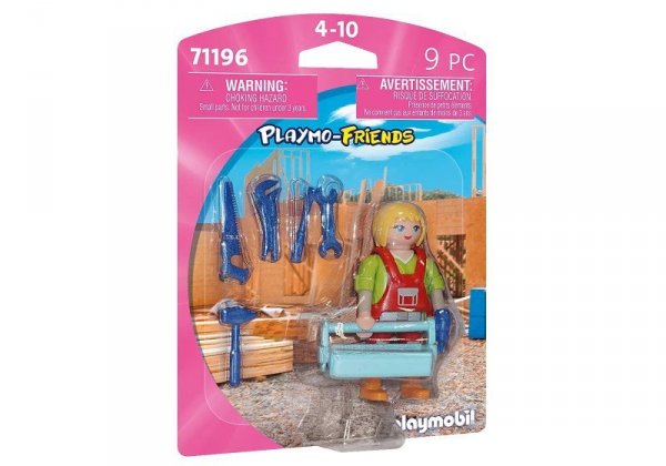 Playmobil Figurka Playmo-Friends 71196 Pani &quot;złota rączka&quot;