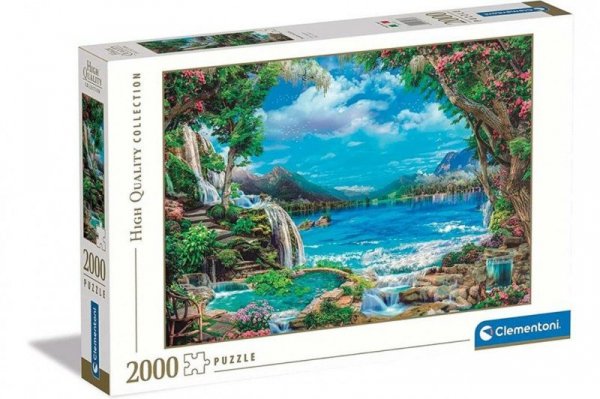 Clementoni Puzzle 2000 elementów kolekcja High Quality - Raj na Ziemi