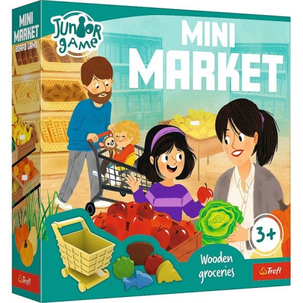 Trefl Gra planszowa dla dzieci Mini Market