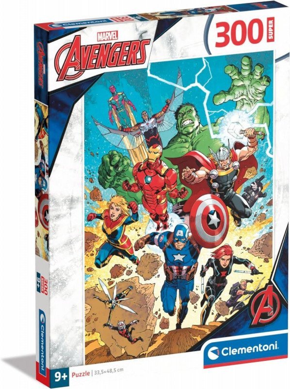 Clementoni Puzzle 300 elementów The Avengers