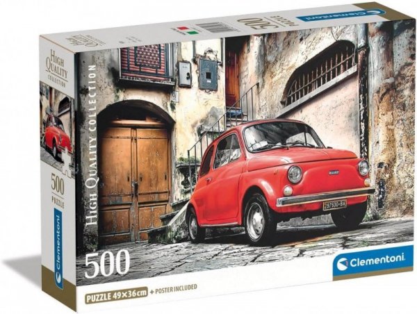 Clementoni Puzzle 500 elementów Compact Cinquecento