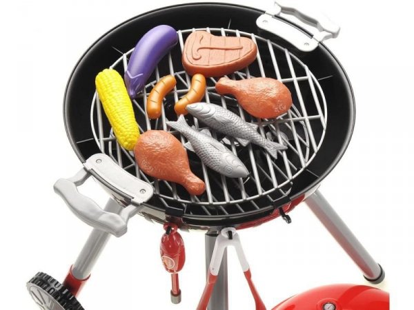 Grill Na Nóżkach Z Pokrywą, Ruszt + Akcesoria - WYSYŁKA 24H
