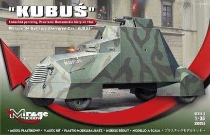 Mirage Kubus sam.pancerny Powst. Warszaw