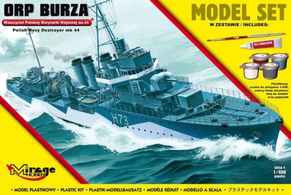 Mirage ORP &#039;Burza&#039; wz.44 [Polski Niszczyciel II WŚ]