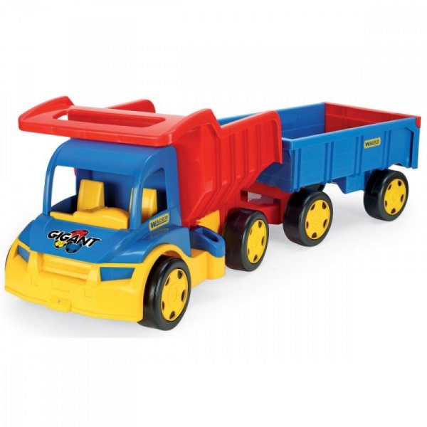 Wader Wywrotka z przyczepą 107 cm Gigant Truck