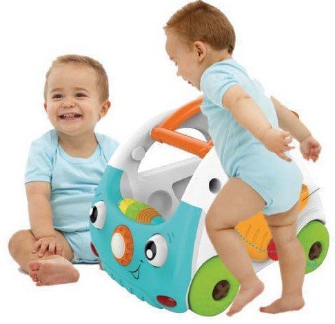 B-kids Pchacz Sensoryczny samochodzik 3w1