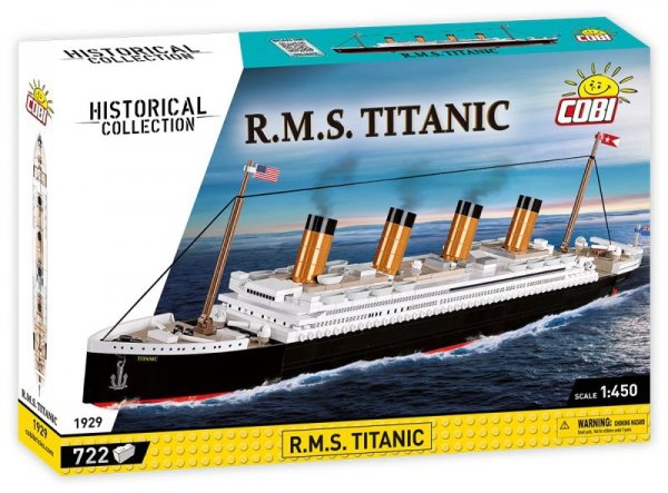 Cobi Klocki Klocki 722 elementy RMS Titanic 1:450