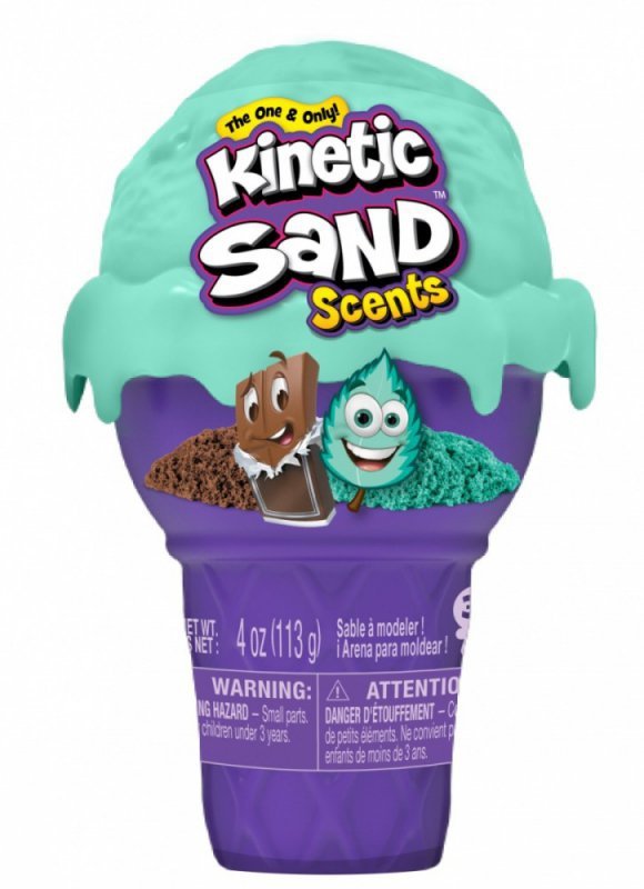 Spin Master Piasek Kinetic Sand Pojemnik na lody