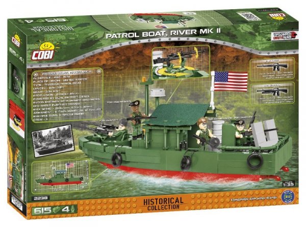 Cobi Klocki Klocki Patrol Boat River Mk II