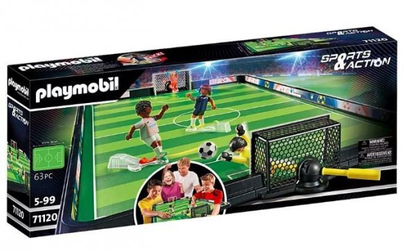 Playmobil Zestaw z figurkami Sports & Action 71120 Stadion piłkarski