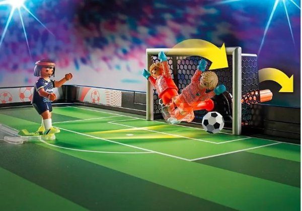 Playmobil Zestaw z figurkami Sports & Action 71120 Stadion piłkarski