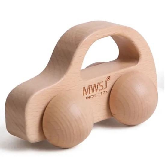iWood Drewniany samochodzik do chwytania Sedan