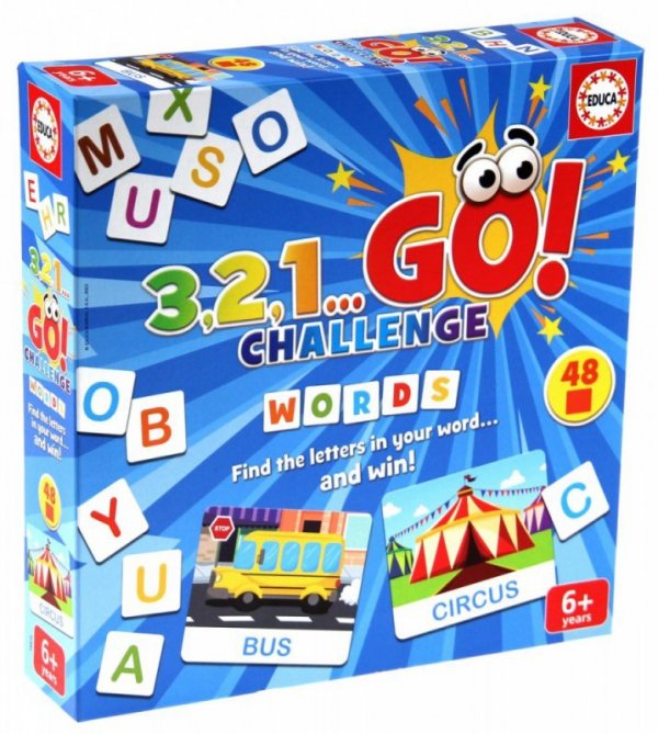 Educa Gra 3, 2, 1...  Start ! (Wyzwanie Słowa)
