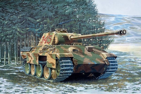 Italeri Model plastikowy Sd.Kfz.171 Panther Ausf. A 1/35