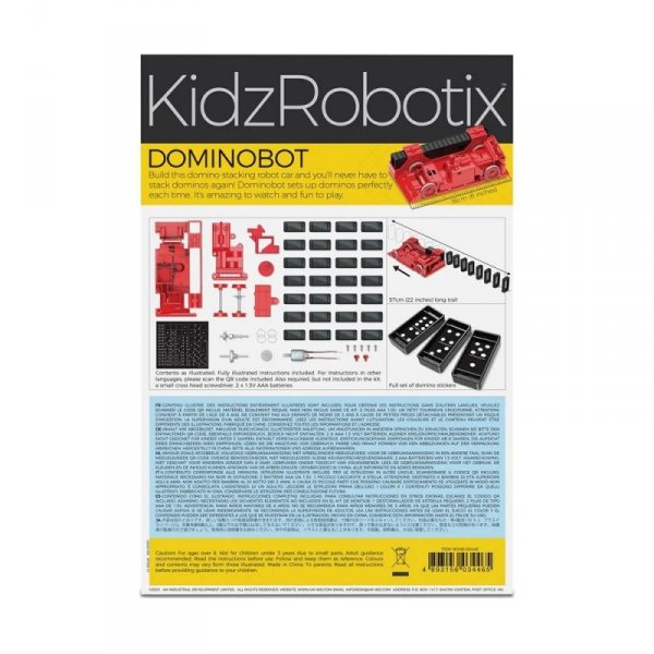 4m Zestaw edukacyjny Dominobot