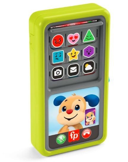 Fisher Price Smartfonik 2w1 Ucz się i śmiej! , Przesuwaj i ucz się