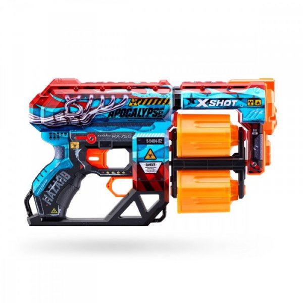 ZURU X-Shot Wyrzutnia wzór G SKINS-DREAD (12 Strzałek)