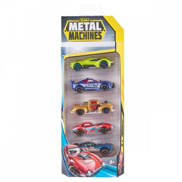 ZURU Metal Machines Auta 5-pak Seria 2