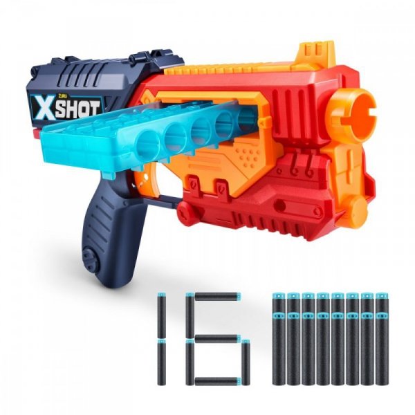 ZURU X-Shot Wyrzutnia Excel Quick Slide 16 strzałek