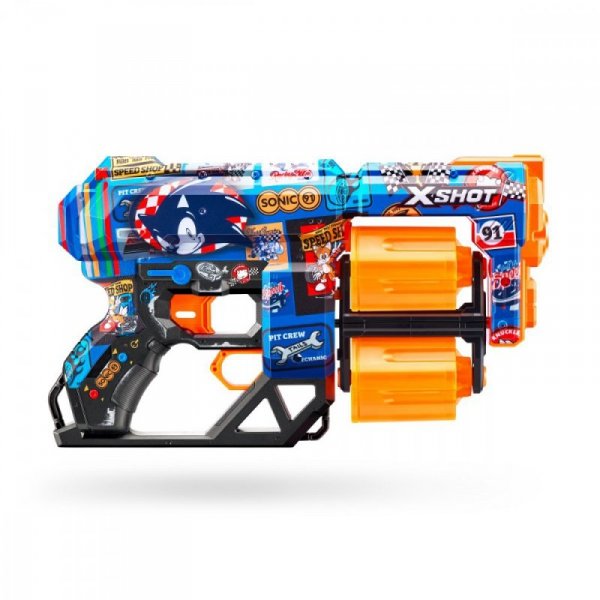 ZURU X-Shot Wyrzutnia Skins Dread Sonic the Hedgehog