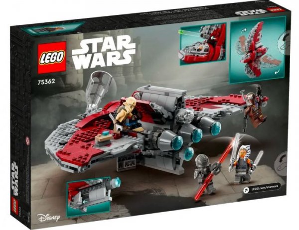 LEGO Klocki Star Wars 75362 Prom kosmiczny Jedi T-6 Ahs
