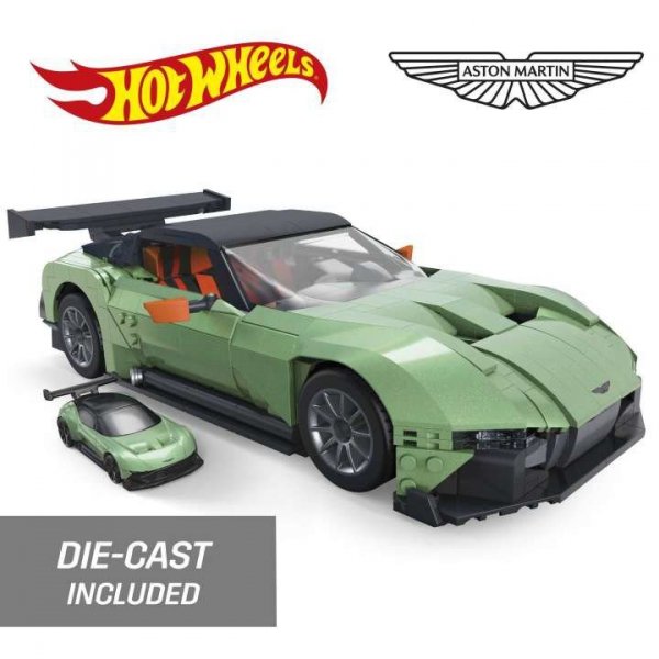 Mega Bloks Zestaw konstrukcyjny MEGA Hot Wheels Aston Martin Vulcan kolekcjonerski