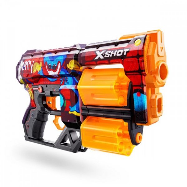 ZURU X-Shot Wyrzutnia Skins Dread 12 strzałek Toony