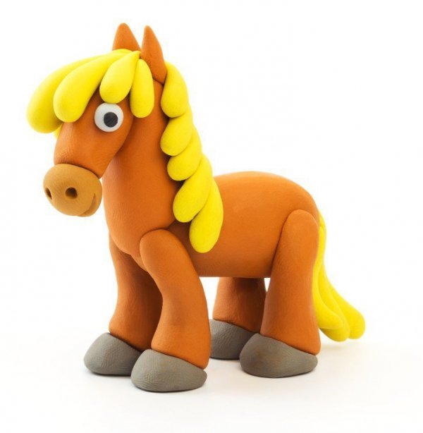 Tm Toys Masa plastyczna Hey Clay Koń