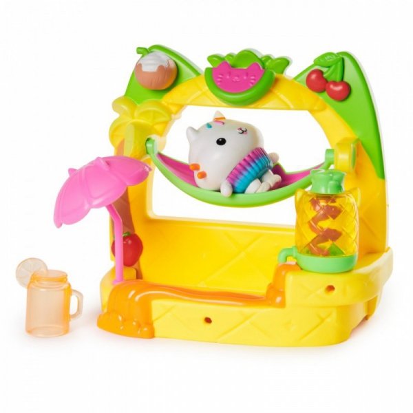 Spin Master Zestaw figurek Koci Domek Gabi Łakotek Smoothie Balkon