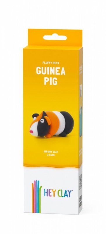 Tm Toys Masa plastyczna Hey Clay Figurka Puchate zwierzaki, Świnka Morska