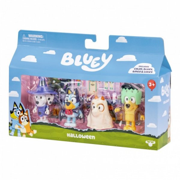 Tm Toys Bluey Figurki Bal przebierańców 4-pak