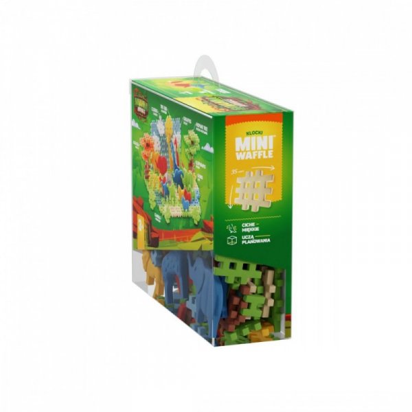 Marioinex Klocki Mini Waffle - Zwierzęta Savanna 100 elementów