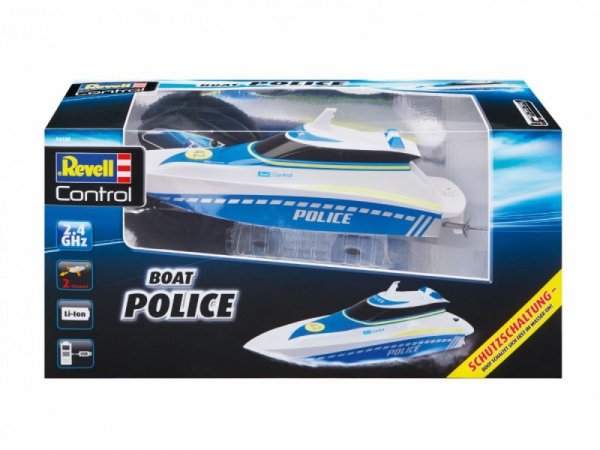 Revell RC Motorówka zdalnie sterowana RC Boat Police Policja
