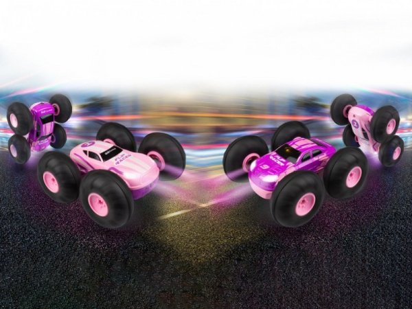 Revell RC Pojazd zdalnie sterowany RC Stunt Car Flip Racer - różowy