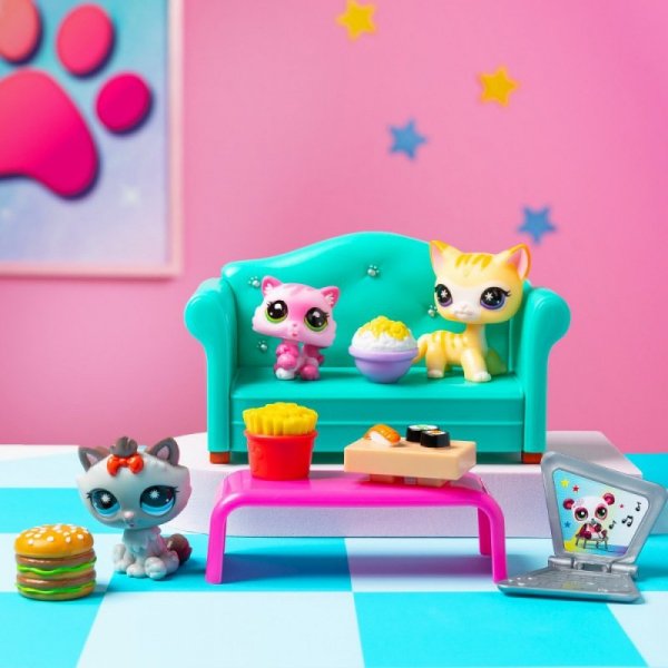 Tm Toys Zestaw figurek Littlest Pet Shop G7 S3 Podwieczorek