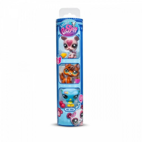 Tm Toys Zestaw figurek Littlest Pet Shop G7 S3 Pet Trios Tuba 3-pak