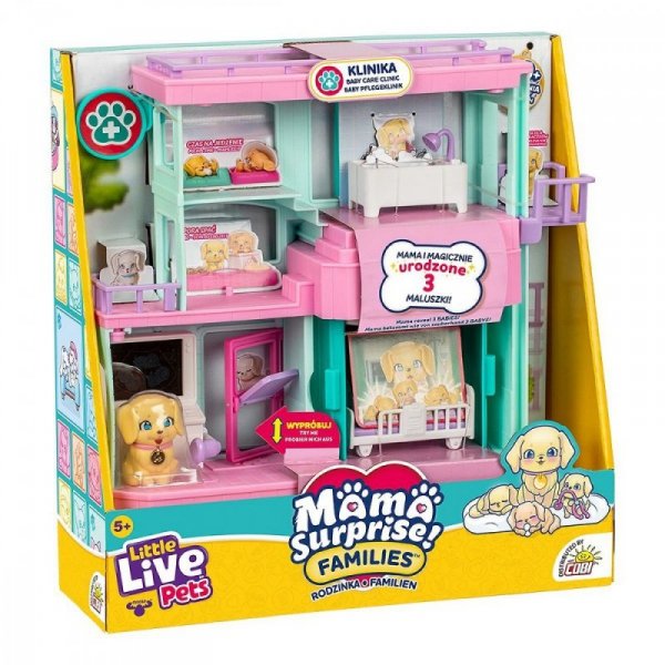 Cobi Zestaw Little Live Pets Families - Klinika