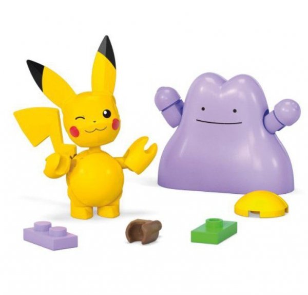 Mega Bloks Klocki MEGA Pokemon Pokeball Pikachu i Ditto 42 elementy