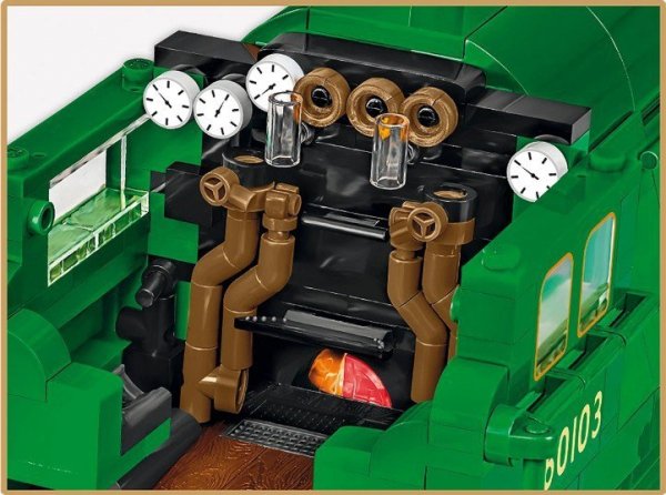Cobi Klocki Klocki Lokomotywa Flying Scotsman BSL